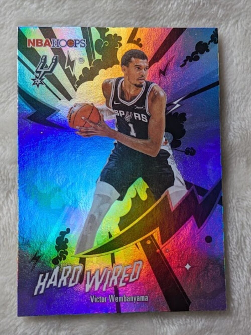 2026 Topps Blue "Hard Wired" VICTOR WEMBANYAMA #HW-6